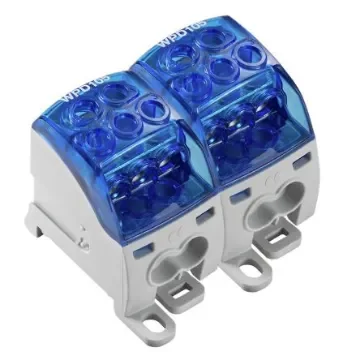 Weidmüller WPD Series Blue, 1-Level, Screw Termination, ATEX, IECEx - 2519470000 product image