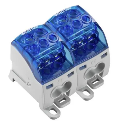 Weidmüller WPD Series Blue, 1-Level, Screw Termination, ATEX, IECEx - 2519470000 product image