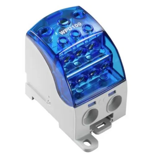 Weidmüller WPD Series Blue, 1-Level, Screw Termination, ATEX, IECEx - 2519490000 product image