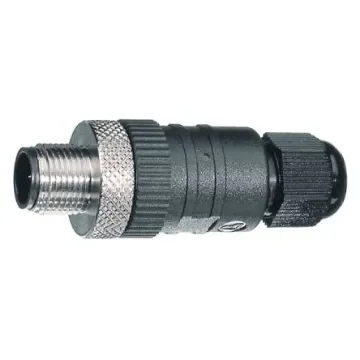 Lumberg Automation Connector, 8 Contacts, Cable Mount, M12 Connector, Plug, Male, IP65, 44 Series - 44971 product image