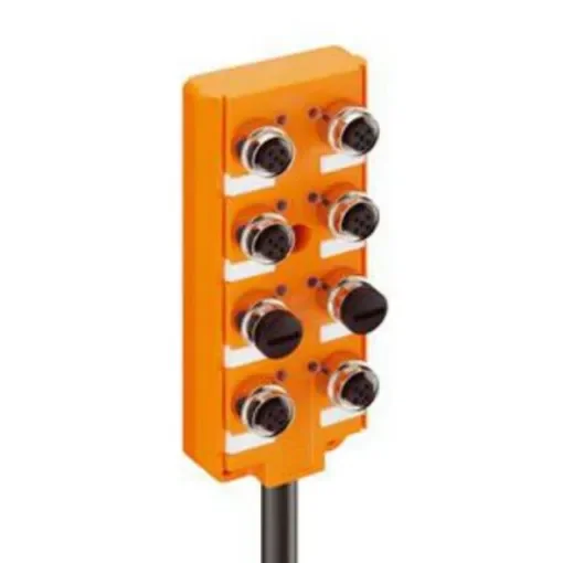 Lumberg Automation 606 Series Sensor Box, M12, 5m cable, 8 way, 8 port - 60603 product image