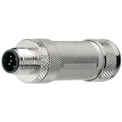 Lumberg Automation Industrial Circular Connectors, 5 Contacts, Cable Mount, M12 Connector, Plug, Male, IP67, 662 Series - 66248 product image