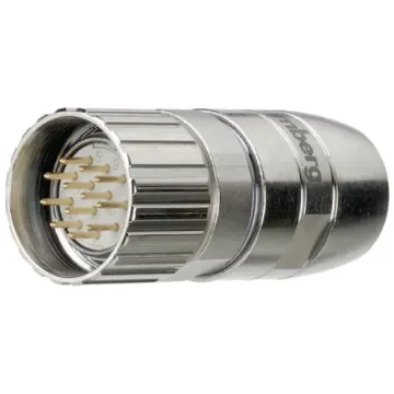 Lumberg Automation Industrial Circular Connectors, 12 Contacts, Cable Mount, M23 Connector, Plug, Male, IP67, 784 Series - 7844 product image