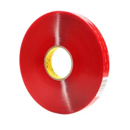 3M 4905, 700007 Clear Foam Tape, 25.0mm x 66.0m, 0.50mm Thick - 7000072267 product image