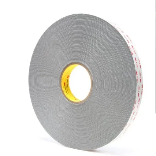 3M 4956, 700007 Grey Foam Tape, 25.0mm x 33.0m, 1.50mm Thick - 7000072512 product image