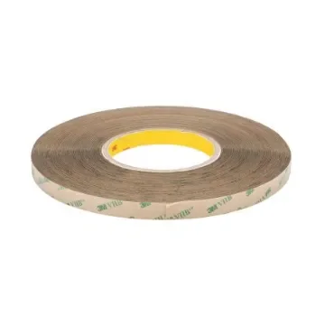 3M F9473PC Transparent Double Sided Paper Tape, 0.106mm Thick, Acrylic Backing, 12mm x 55m - 7100030935 product image