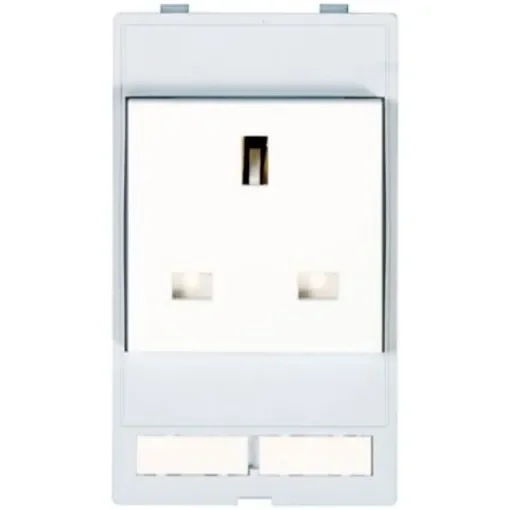 Murrelektronik Limited White 1 Gang Plug Socket, 2 + PE Poles, 13A - 4000-68000-0060000 product image