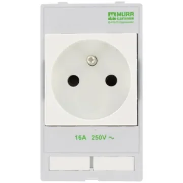Murrelektronik Limited White 1 Gang Plug Socket, 2 + PE Poles, 16A - 4000-68000-3010000 product image