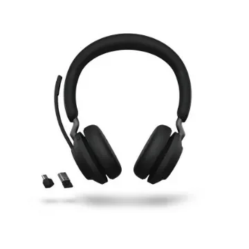 Jabra EVOLVE2 65 Black Wireless Bluetooth On Ear Headset - 26599-999-989 product image