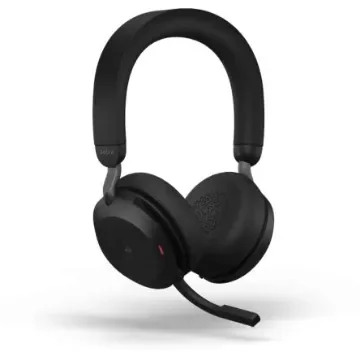 Jabra EVOLVE2 75 Black Wireless Bluetooth Over Ear Headset - 27599-989-899 product image