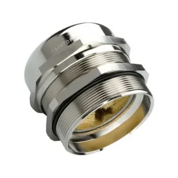 Lapp 5311 Series Silver Brass Cable Gland, M63 Thread, IP68, IP69 - 53112680 product image