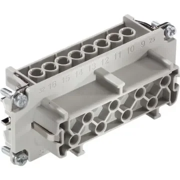 Lapp Connector, 17 Way, 16A, Female, H-BE 16, 500 V - 75009647 product image