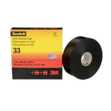 3M Scotch Amber PVC Electrical Tape, 38mm x 33m - 7000057499 product image