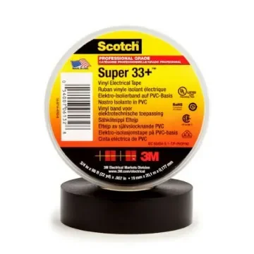 3M Scotch Black PVC Electrical Tape, 50mm x 33m - 7000058808 product image