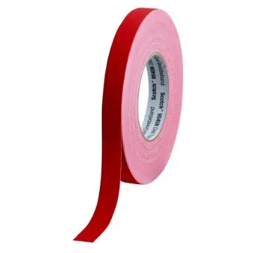 3M Scotch 9545N Cloth Tape, 50m x 19mm, Red - 7000062738 product image