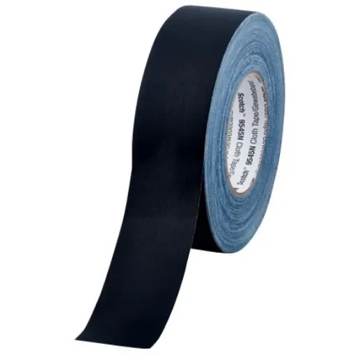 3M Scotch 9545N Duct Tape, 50m x 50mm, Black - 7000062745 product image