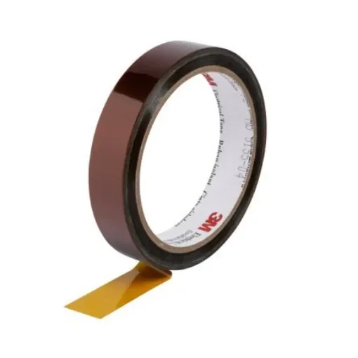 3M Polyimide Film Amber Polyimide Electrical Tape, 12mm x 33m - 7100116854 product image