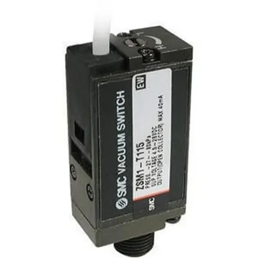 SMC Vacuum Switch, -27kPa to -0.8 bar - EZSM1-121L product image