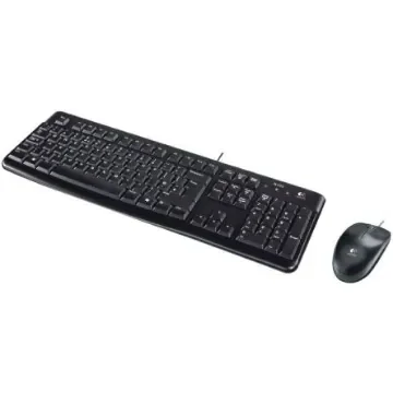 Logitech 920-002540 Wired Numeric pad Keyboard and Mouse Set, QWERTZ, Black product image