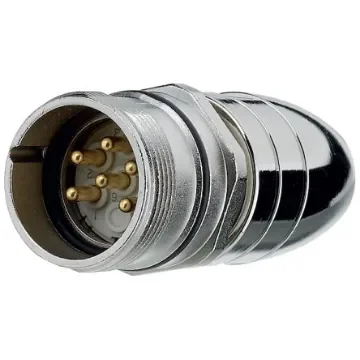 binder Connector, 6 Contacts, Cable Mount, M23 Connector, Plug, Male, IP67, 623 Series - 99 4649 00 06 product image