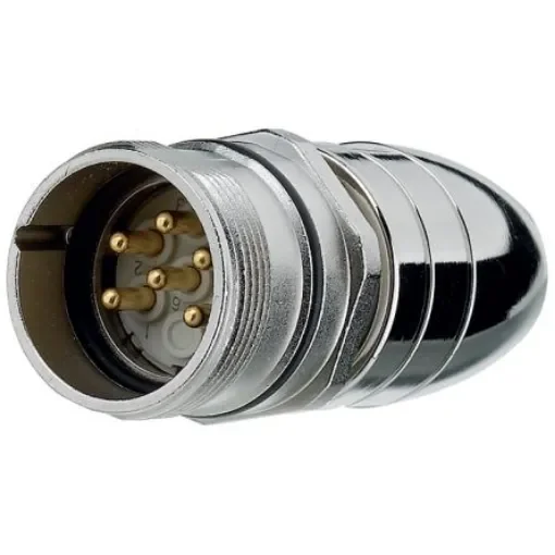 binder Connector, 6 Contacts, Cable Mount, M23 Connector, Plug, Male, IP67, 623 Series - 99 4649 00 06 product image