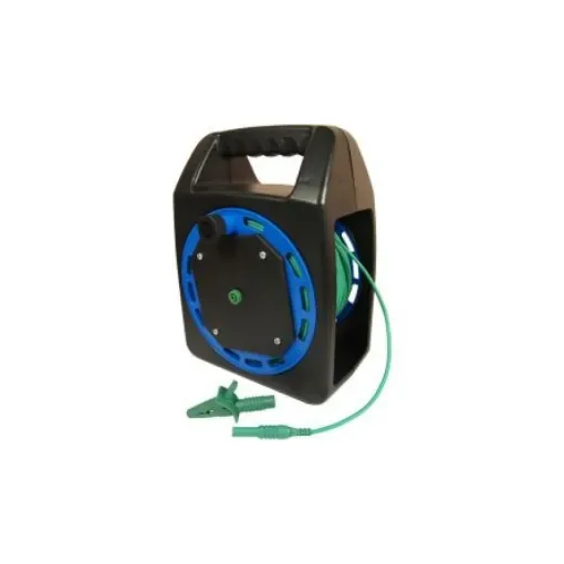 Cliff Electronics Green Test Lead Extension Reel, 50m Cable Length, CAT II 1 kV V, CAT III 600 V safety category - CIH299450 product image