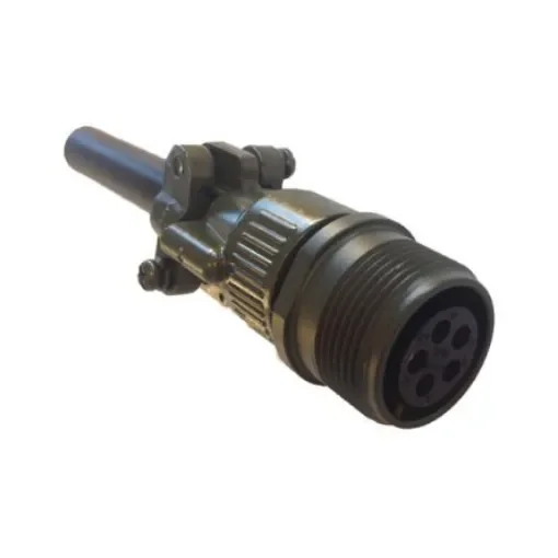 Amphenol Industrial, DS310 Cable Mount MIL Spec Circular Connector Socket, Socket Contacts, Threaded, MIL-DTL-5015 - DS3101F 20-27S(+B) product image