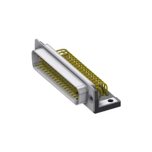 Deltron Connectors DTS 50 Way D-sub Connector Plug, 2.54mm Pitch - DTS50PYC/2M63UN product image