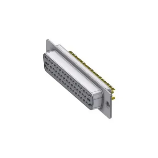 Deltron Connectors DTS 50 Way Solder Mount D-sub Connector Socket, 2.84mm Pitch - DTS50SZ/2 product image