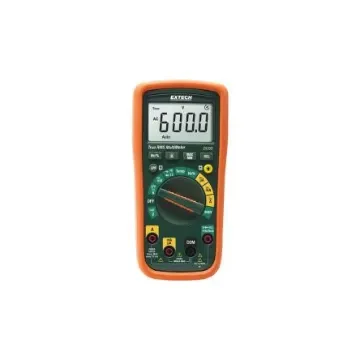 Extech EX355 Handheld LCD Multimeter, 10A ac Max, 10A dc Max, 600V ac Max product image