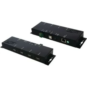 Exsys Serial Device Server, 1 Ethernet Port, USB 2.0 Interface - EX-6002POE product image