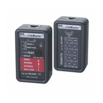 Ideal Industries 62-200 Cable Tester for RJ45 Conductor Cable RJ45 product image