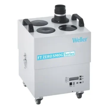 Weller Zero Smog 4V, 230V Solder Fume Extractor, Gas Filter, 275W, Type F - Schuko plug, Type G - British 3-pin - T0053661699N product image