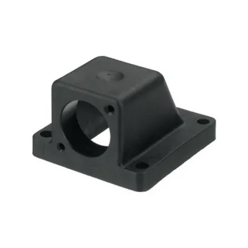 binder Black Bulkhead Housing for use with 693 Series Power Connector - 16 0566 00 00 product image