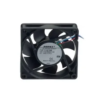 ebm-papst Axial Fan, 12 V dc, dc Operation, 43m³/h, 1.7W, 140mA Max, 70 x 70 x 15mm - 712F/2 product image