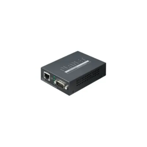 Planet Serial Device Server, 1 Ethernet Port, 1 Serial Port, RS232, RS422, RS485 Interface, 921.6kbps Baud Rate - ICS-110 product image