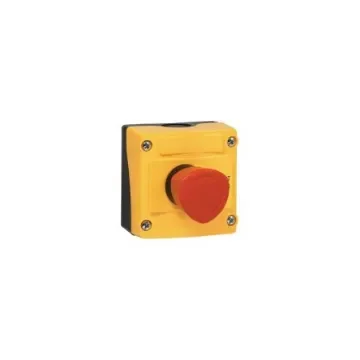 BACO LBX Series Latching Emergency Stop Push Button, Panel Mount, 2NC, IP66 - LBX17302 product image