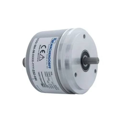 Wachendorff WDGI 58A Series Incremental Encoder, 5000ppr ppr, HTL Signal, Solid Type, 6mm Shaft - WDGI 58A-06-5000-ABN-I24-K3 product image