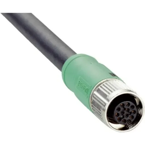 SICK Straight Female 12 way M12 to Unterminated Connector & Cable, 10m - YF2A2B-100UD3XLEA product image