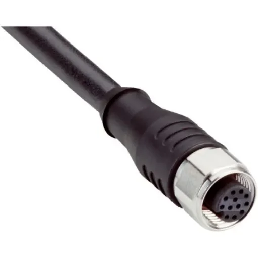 SICK Straight Female 12 way M12 to Unterminated Connector & Cable, 5m - YF2A6B-050UD3XLEAX product image