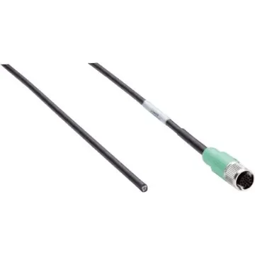 SICK Straight Female 17 way M12 to Unterminated Connector & Cable, 10m - YF2A72-100S01XLECX product image