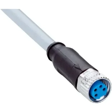 SICK Straight Female 4 way M8 to Straight Unterminated Connector & Cable, 15m - YF8U14-150VA3XLEAX product image