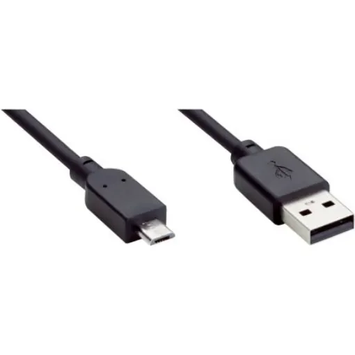 SICK Straight Male 4 way Micro USB B to Male 4 way USB A Connector & Cable, 5m - YMUSA4-050VG4MUIA4 product image