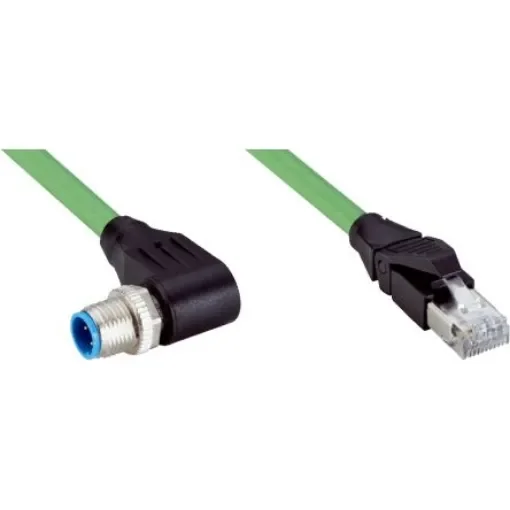 SICK Straight Male 4 way M12 to Straight Male 4 way RJ45 Connector & Cable, 10m - YN2D24-100PN1MRJA4 product image