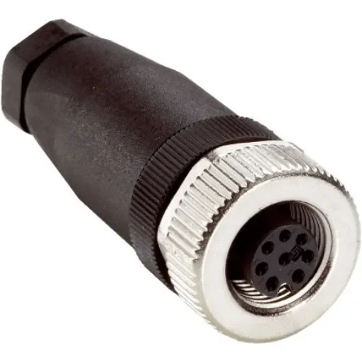 SICK Circular Connector, 8 Contacts, Cable Mount, M12 Connector, Socket, Female, IP67, STE Series - DOS-1208-G product image