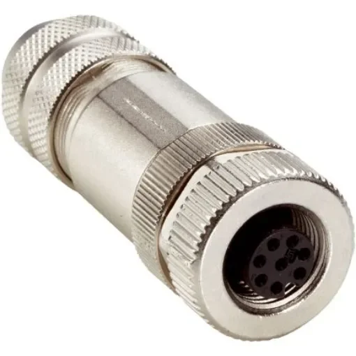 SICK Circular Connector, 8 Contacts, Cable Mount, M12 Connector, Socket, Female, IP67, STE Series - DOS-1208-GA product image