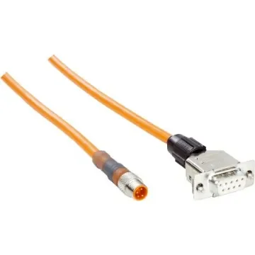 SICK Straight Female 9 way 9 Pin D-sub to Straight Male 4 way M8 Connector & Cable, 10m - DSL-8D04G10M025KM1 product image