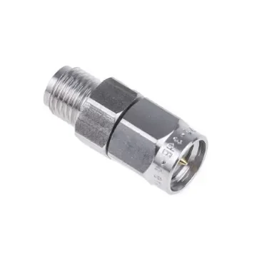 Radiall 50O RF Attenuator Straight SMA Connector SMA Plug to Socket 3dB, Operating Frequency 18GHz - R411803121 product image
