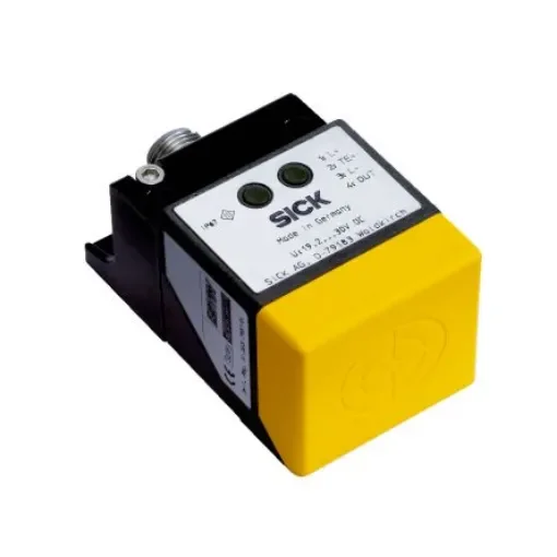 SICK IN40 Series Non-Flush Inductive Non-Contact Safety Switch, 24V dc, Die Cast Zinc Housing, M12 - IN40-E0109K product image