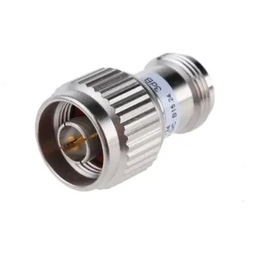 Radiall 50O RF Attenuator Straight N Connector N Plug to N Socket 3dB, Operating Frequency 3GHz - R412703124 product image